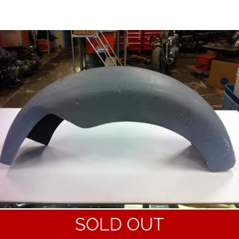 Fiberglass Cruiser Bobber Rear Fender 173mm - NOS